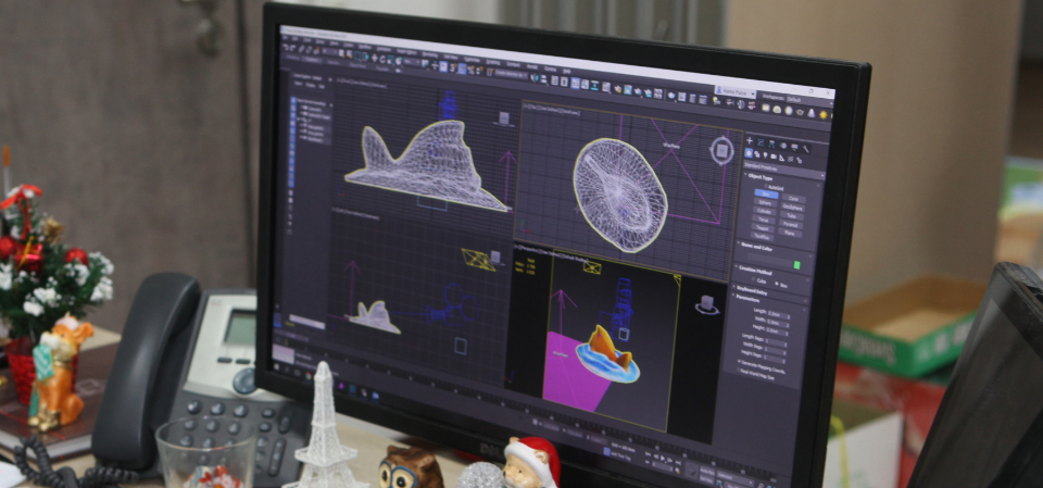 Дизайн-проект новогоднего оформления ТЦ